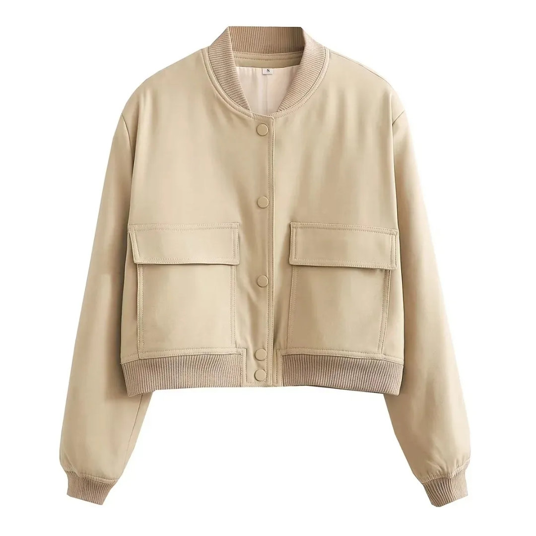 R&B | Gekürzte Varsity Jacke - Stilvoll & Lässig