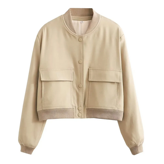 R&B | Gekürzte Varsity Jacke - Stilvoll & Lässig