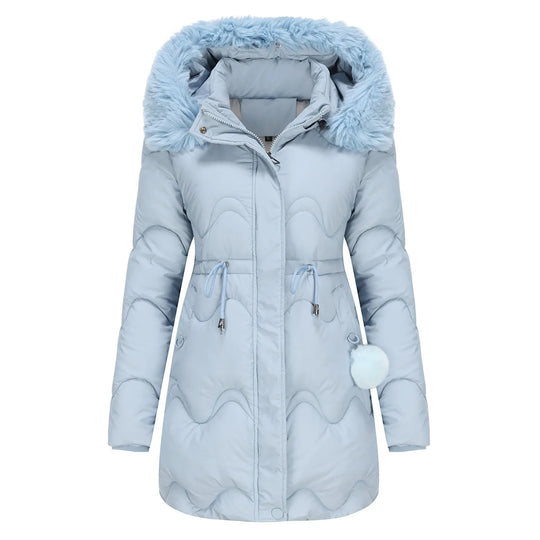 R&B | Stepp-Winterjacke mit weichem Kragen