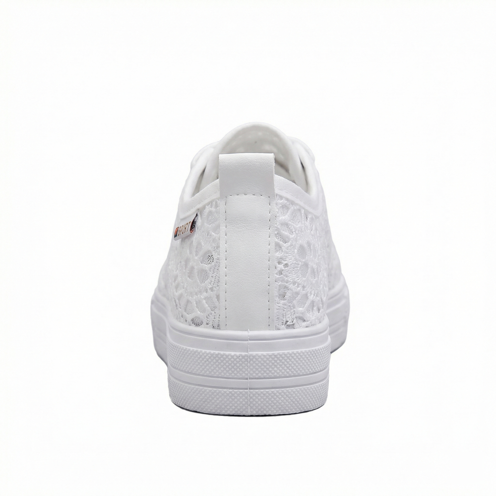 R&B | Stylische Niedrig Geschnittene Schnürsneakers mit Seitlichen Details und Sicherer Passform