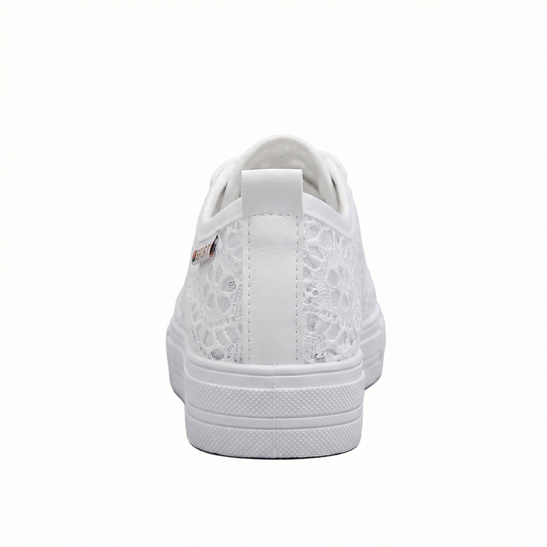 R&B | Stylische Niedrig Geschnittene Schnürsneakers mit Seitlichen Details und Sicherer Passform
