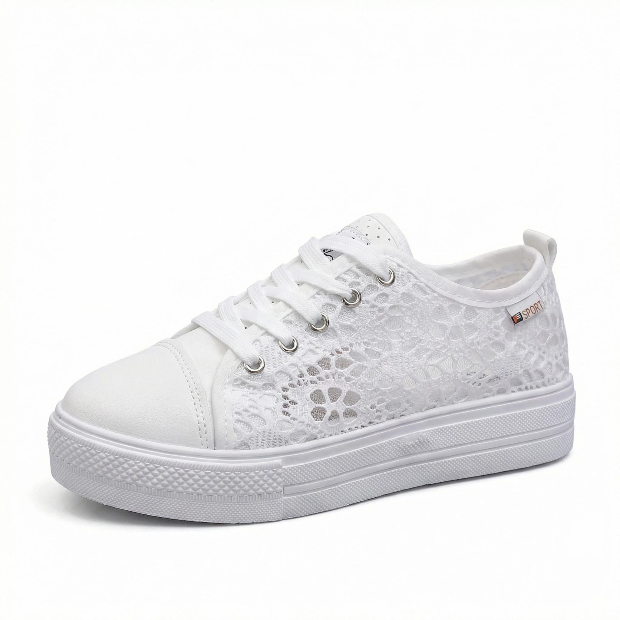 R&B | Stylische Niedrig Geschnittene Schnürsneakers mit Seitlichen Details und Sicherer Passform