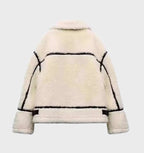 R&B | Übergroße Fleece-Zip-Jacke