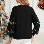 R&B | Weihnachtlicher Strickpullover Mit Verspieltem Muster
