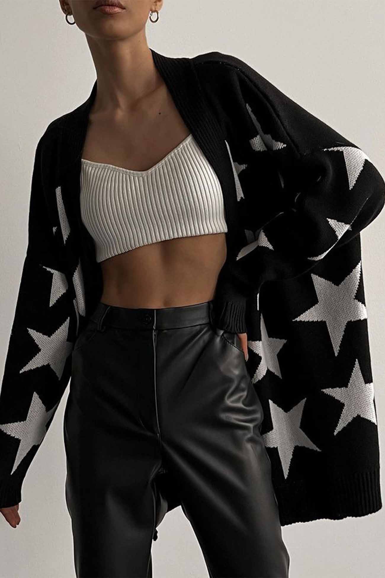 R&B | Lässige und Bequeme Strickjacke