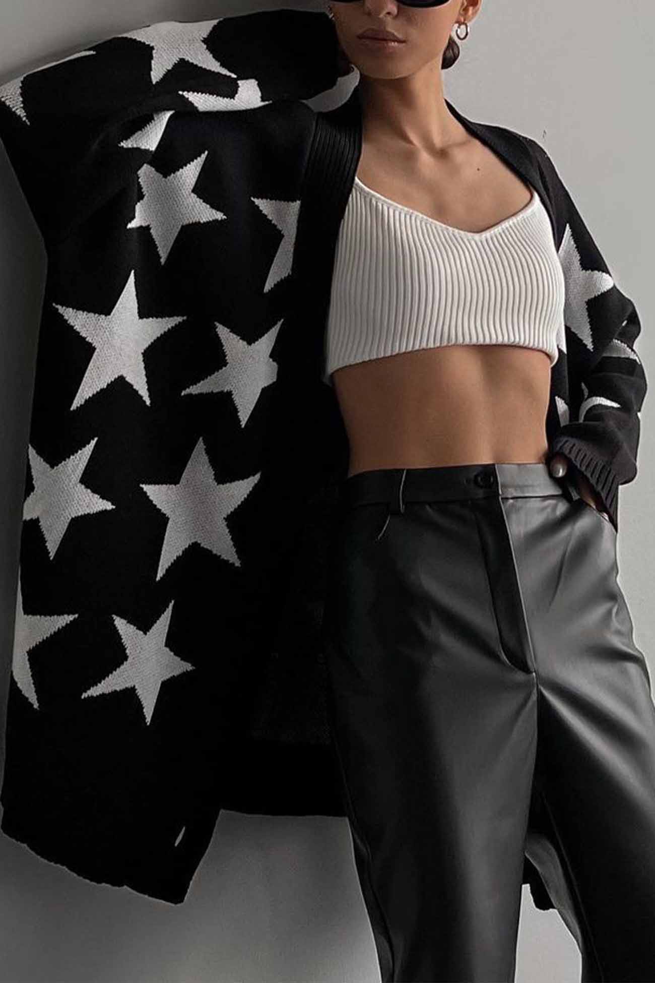R&B | Lässige und Bequeme Strickjacke