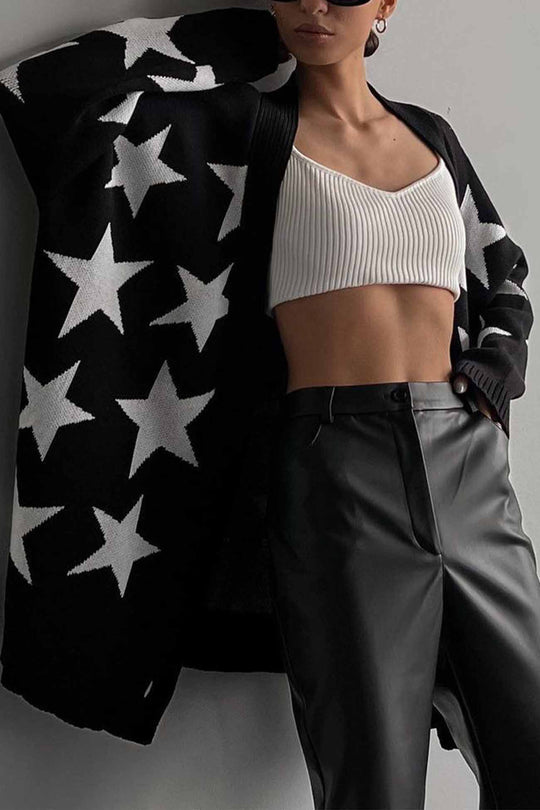 R&B | Lässige und Bequeme Strickjacke