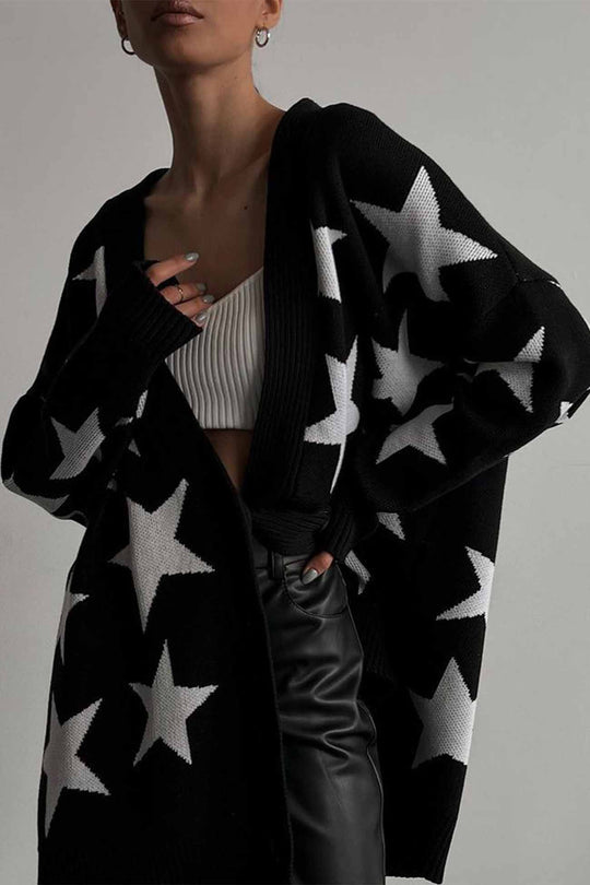R&B | Lässige und Bequeme Strickjacke