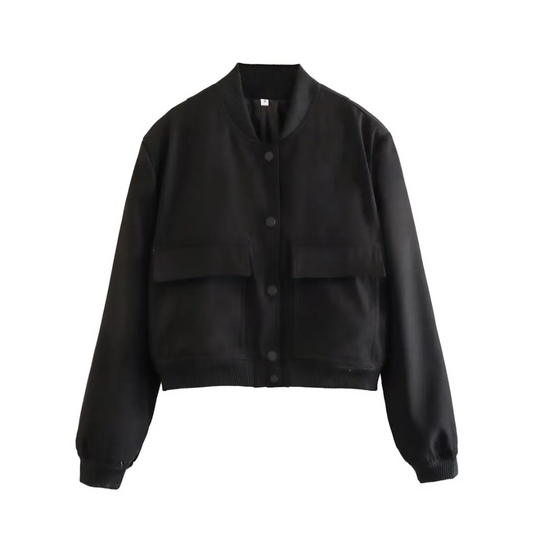 R&B | Gekürzte Varsity Jacke - Stilvoll & Lässig