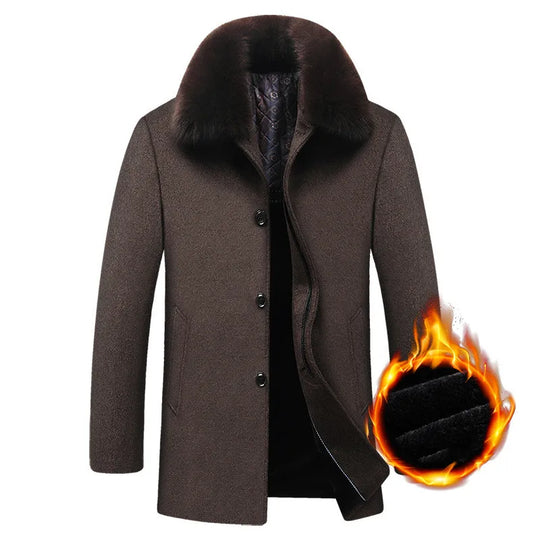 R&B | Winterjacke mit Pelzkragen