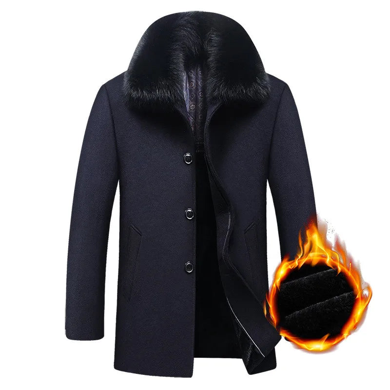 R&B | Winterjacke mit Pelzkragen
