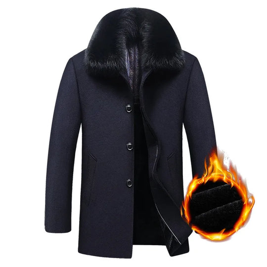R&B | Winterjacke mit Pelzkragen