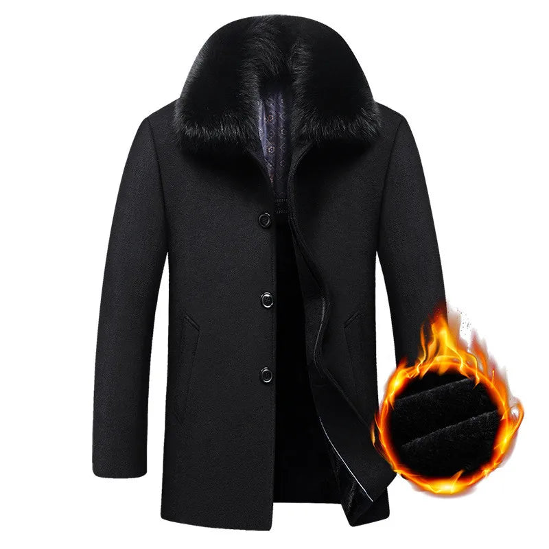 R&B | Winterjacke mit Pelzkragen