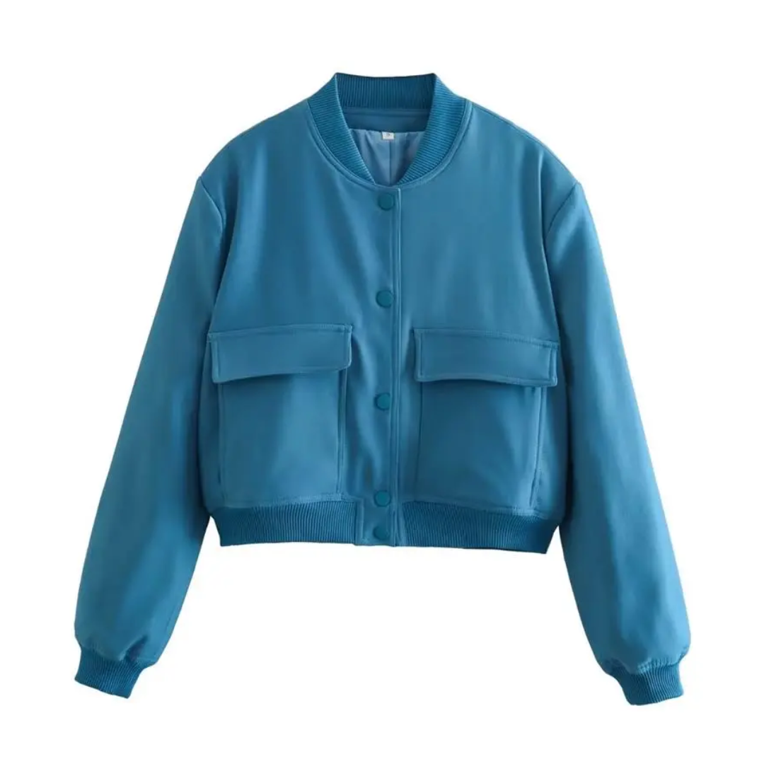 R&B | Gekürzte Varsity Jacke - Stilvoll & Lässig