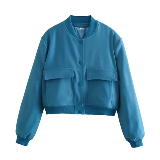 R&B | Gekürzte Varsity Jacke - Stilvoll & Lässig