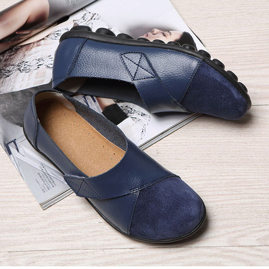 Bequeme loafer aus leder R&B