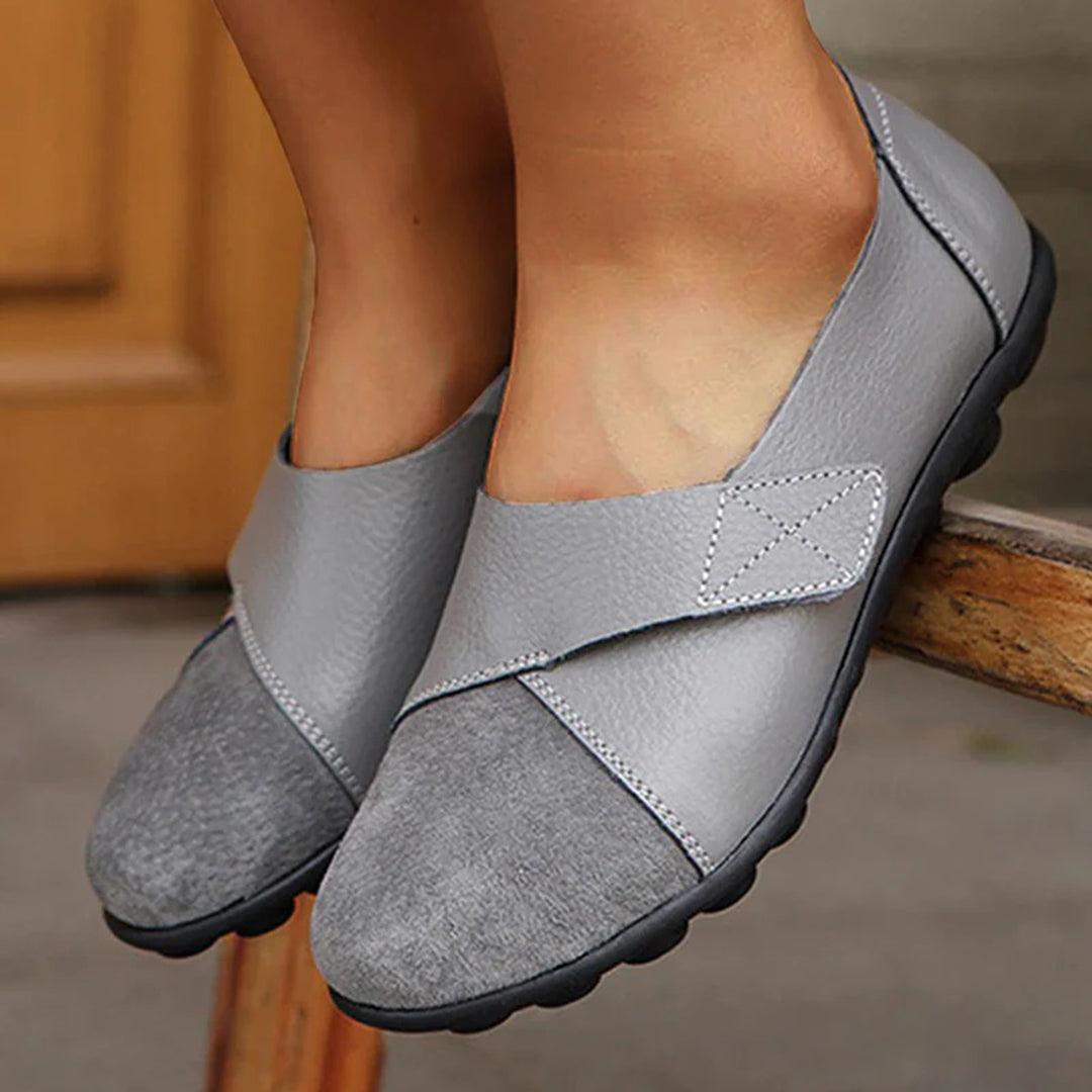 Bequeme loafer aus leder R&B