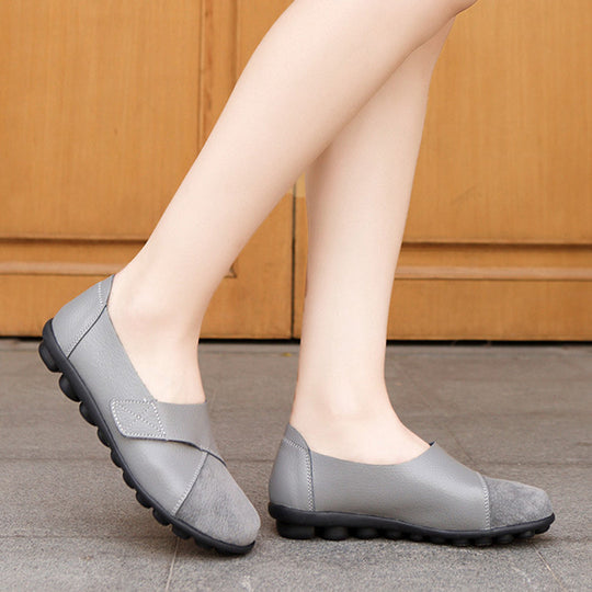 Bequeme loafer aus leder R&B