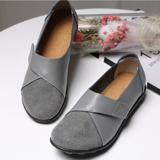 Bequeme loafer aus leder R&B