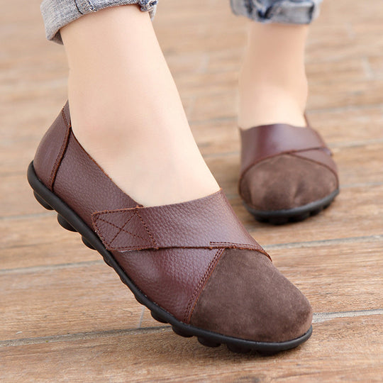 Bequeme loafer aus leder R&B