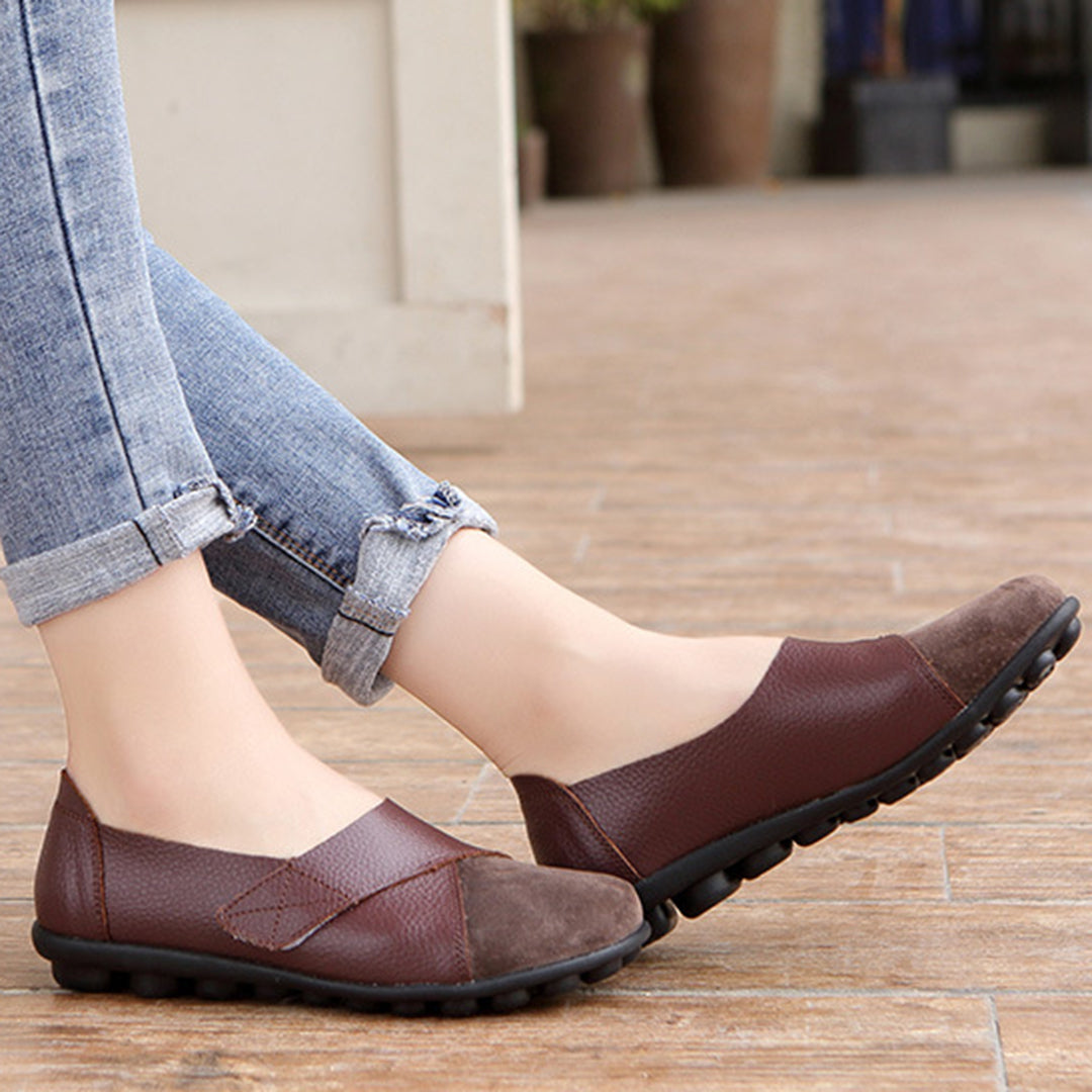 Bequeme loafer aus leder R&B