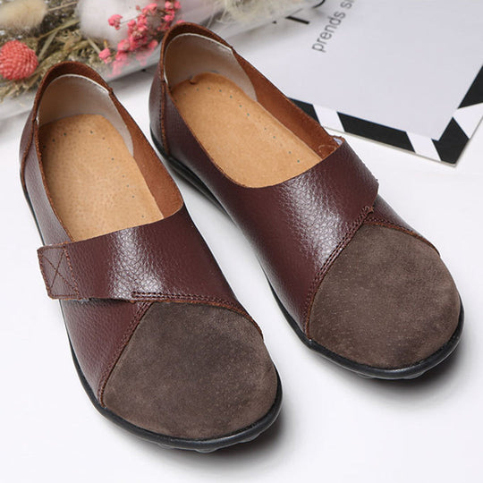 Bequeme loafer aus leder R&B