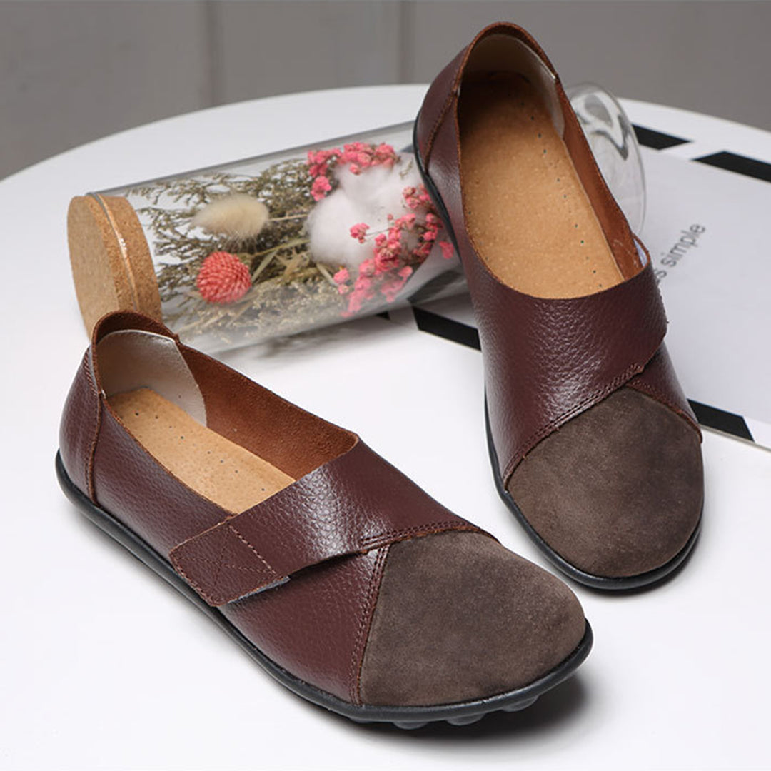 Bequeme loafer aus leder R&B