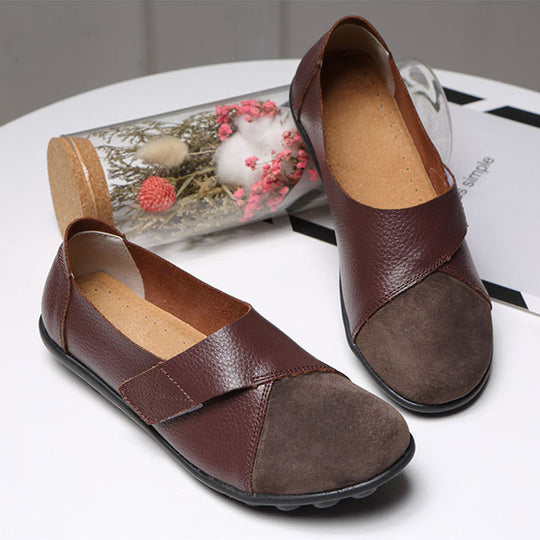 Bequeme loafer aus leder R&B