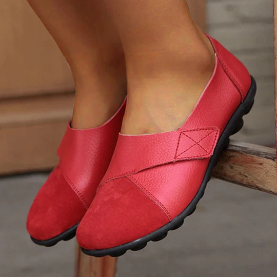 Bequeme loafer aus leder R&B