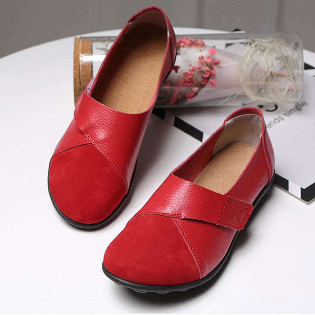 Bequeme loafer aus leder R&B