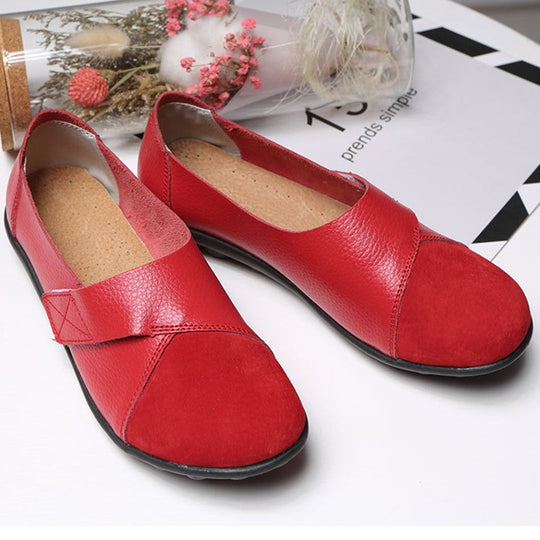 Bequeme loafer aus leder R&B