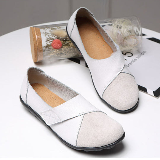 Bequeme loafer aus leder R&B
