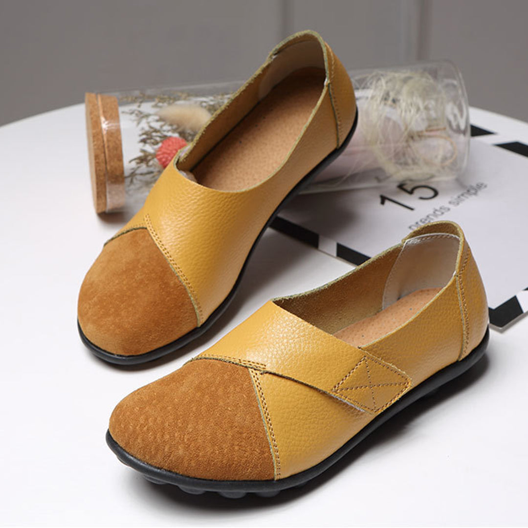 Bequeme loafer aus leder R&B