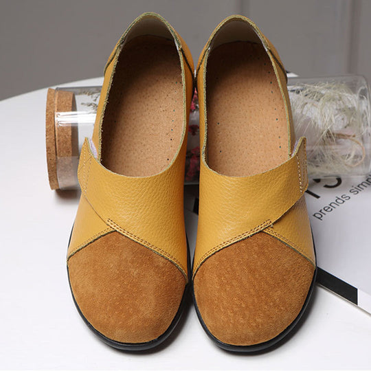 Bequeme loafer aus leder R&B