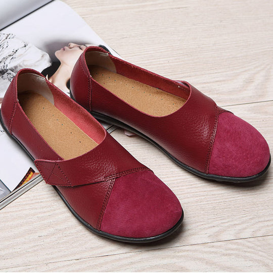 Bequeme loafer aus leder R&B