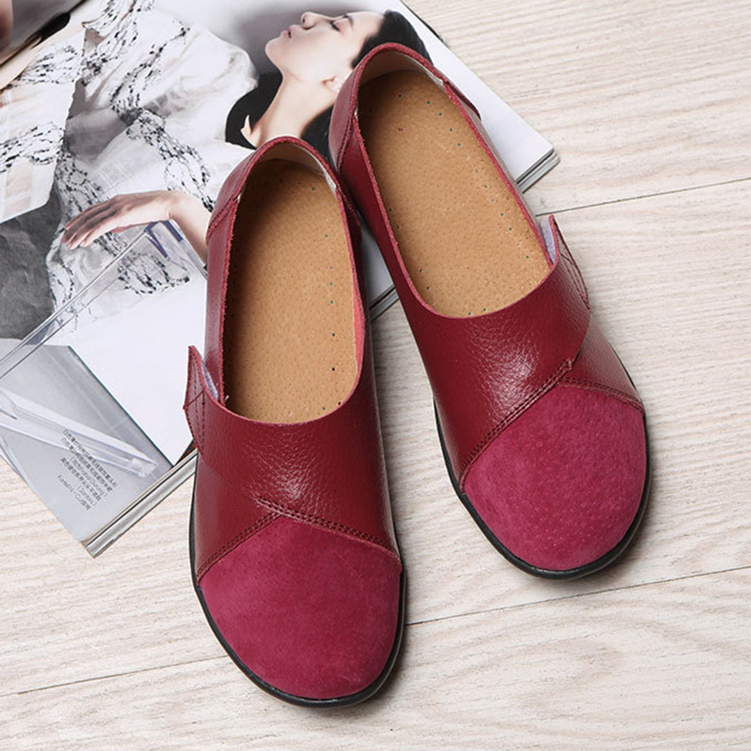 Bequeme loafer aus leder R&B