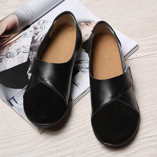 Bequeme loafer aus leder R&B