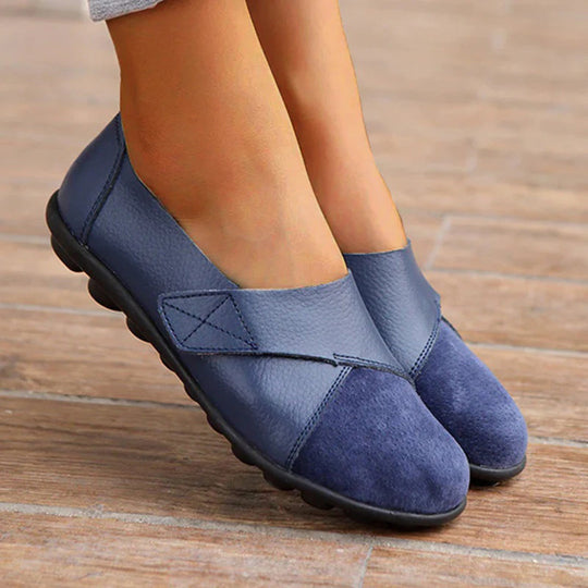 Bequeme loafer aus leder R&B