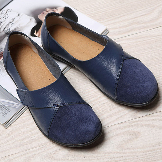 Bequeme loafer aus leder R&B