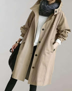 R&B | Wasserfester und Warmer Kapuzen-Trenchcoat