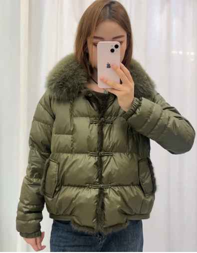 R&B | Lockere Pufferjacke - Warm & Vintage