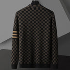 R&B | Gemusteter Cardigan Strick Elegant, Stilvoll