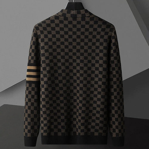 R&B | Gemusteter Cardigan Strick Elegant, Stilvoll