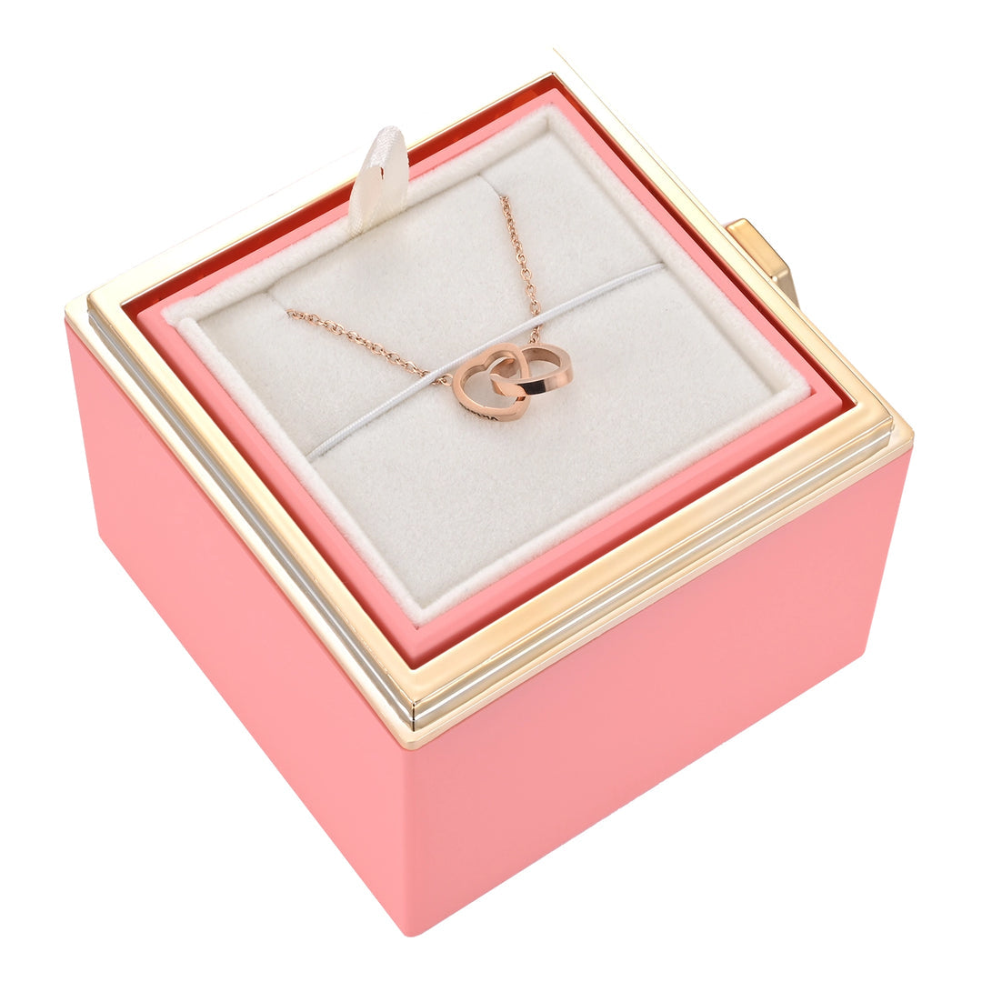 R&B| Rosenbox mit Halskette perfekt für den Valentinstag