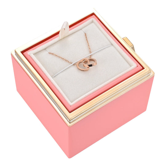 R&B| Rosenbox mit Halskette perfekt für den Valentinstag