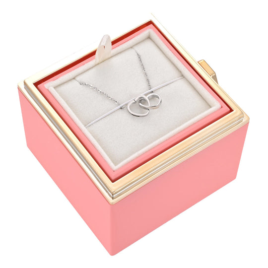 R&B| Rosenbox mit Halskette perfekt für den Valentinstag