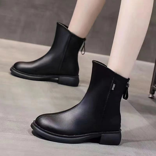R&B | Rückenreißverschluss Winterstiefel für Damen – Warme & Stilvolle Bequemlichkeit