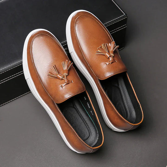 Leder-Loafer R&B