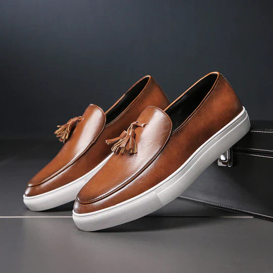 Leder-Loafer R&B