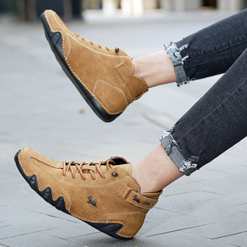 R&B | Ultra-Bequemer Rutschfester Barfußschuh Aus Echtleder (Unisex)